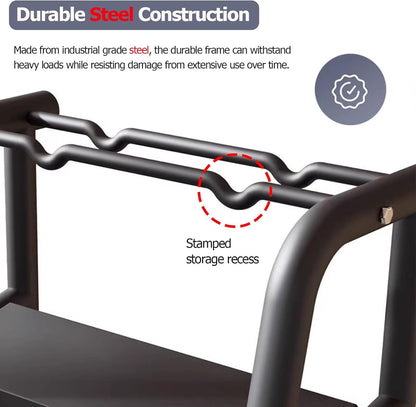 Premium Dumbbell & Kettlebell Rack Stand 🏋️‍♂️ | Durable Organizer for Home Gym Equipment 🏠💪 | Space-Saving Fitness Storage Solution 🔥
