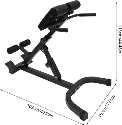 Multi-Functional Abdominal & Hyperextension Equipment – Full Body Workout Machine for Core & Back Strength 💪 | Home Gym Essentials for Fitness Enthusiasts 🔥