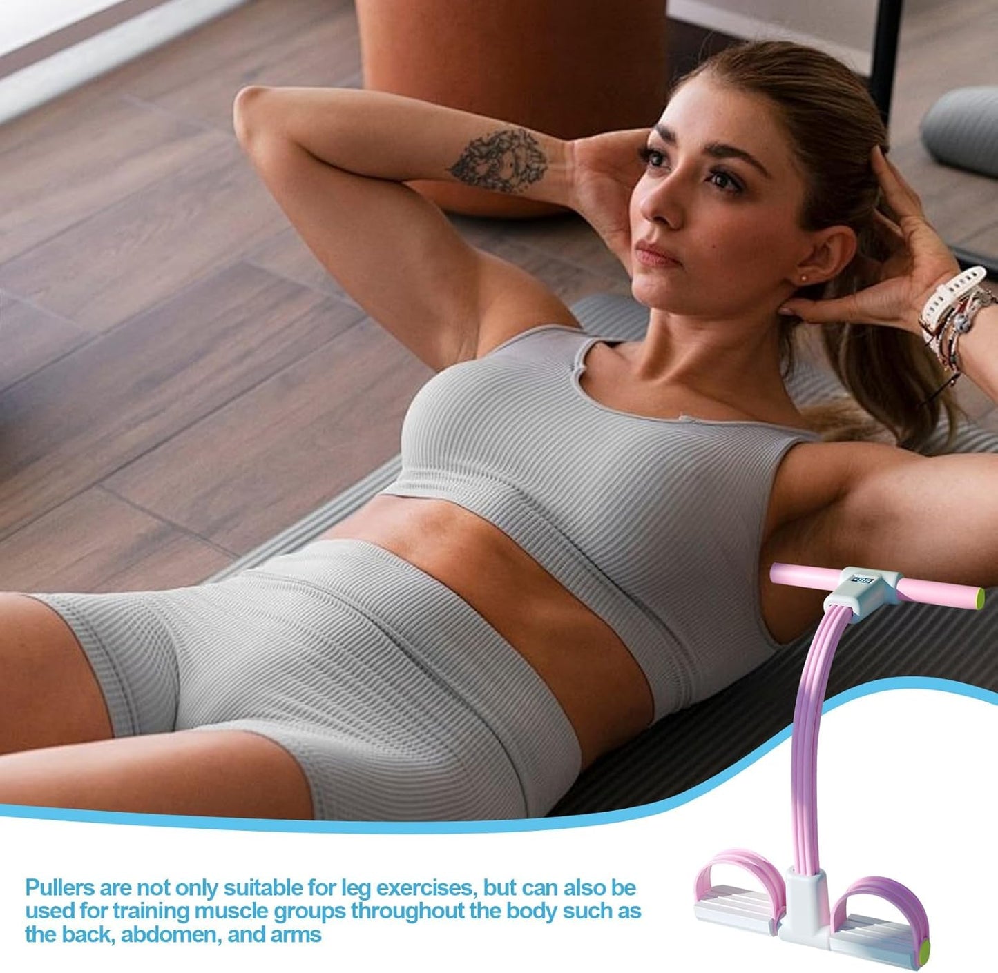 Multifunctional Exercise Equipment for Full Body Stretching & Strength Training 💪 | Ideal for Home Workouts & Flexibility Training 🧘‍♂️🔥